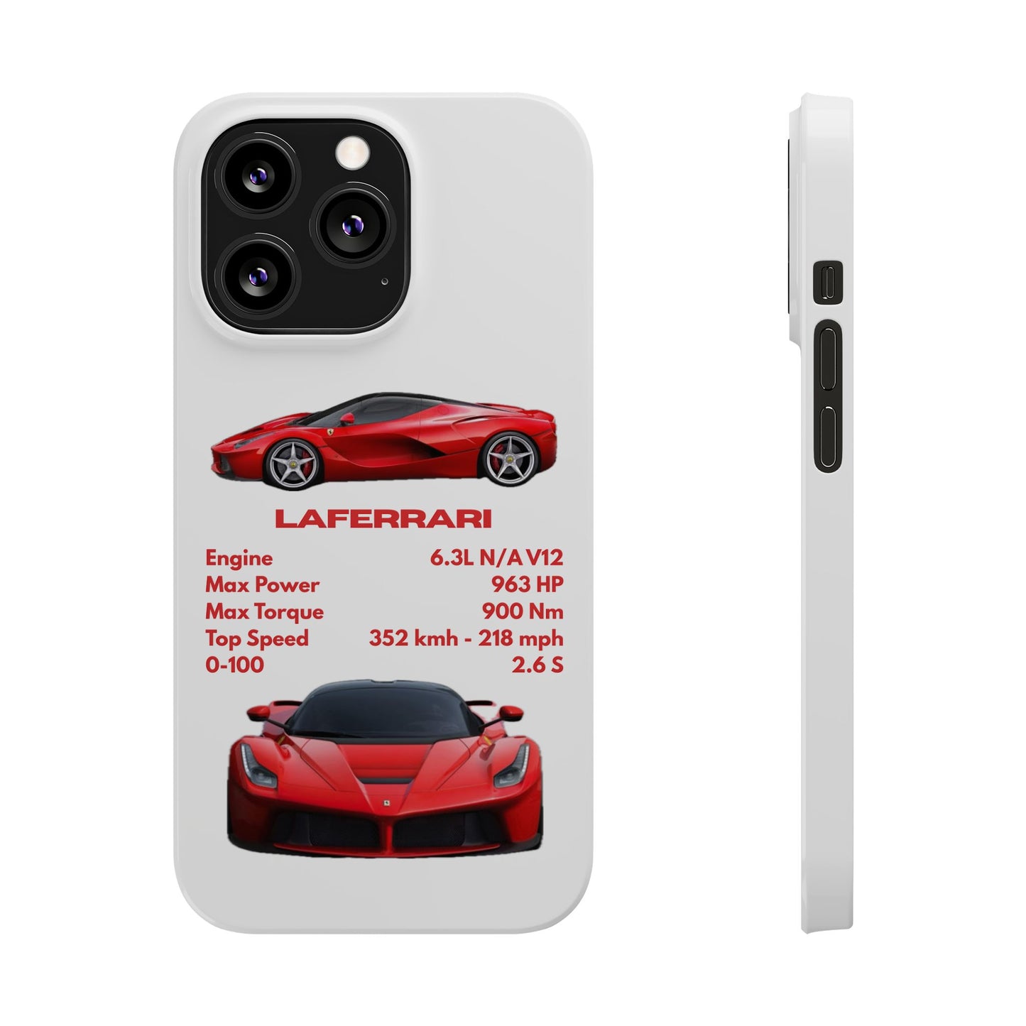 Red Ferrari LaFerrari Phone Case