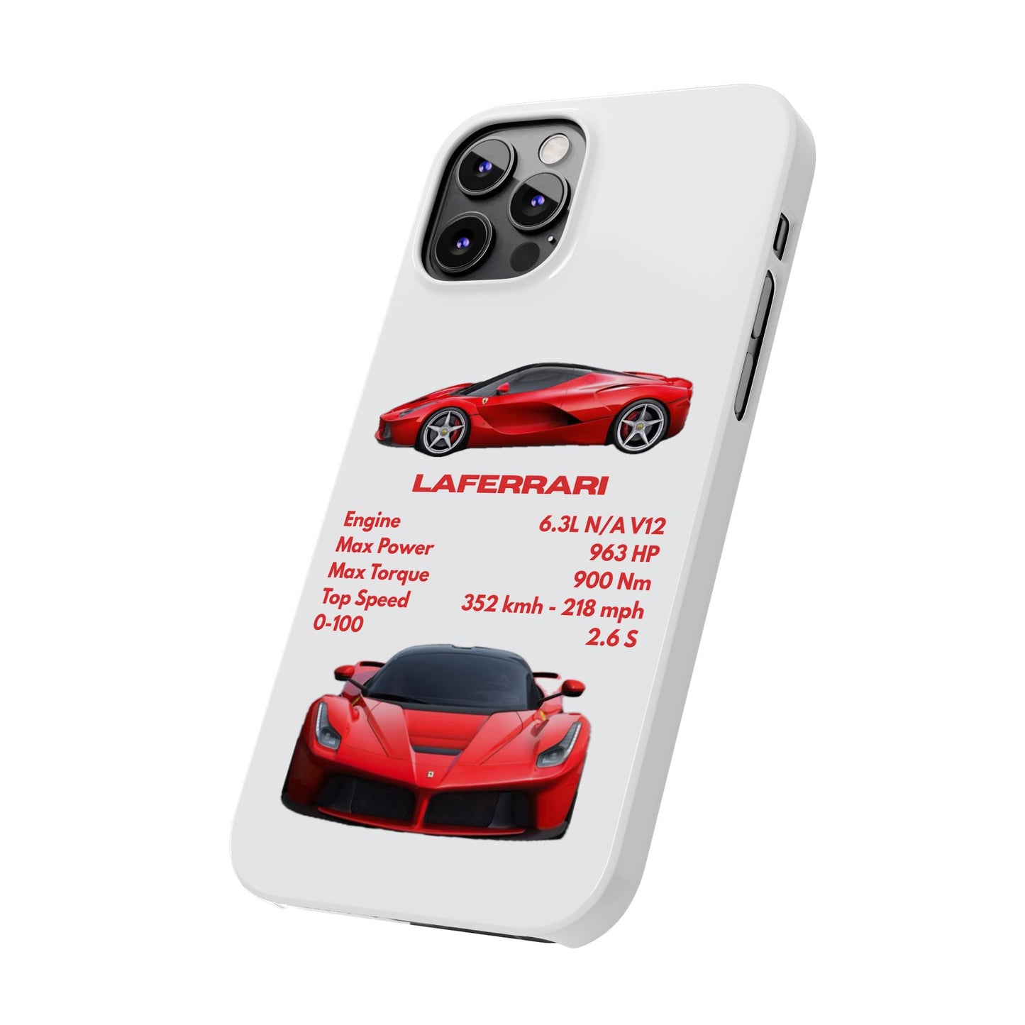 Red Ferrari LaFerrari Phone Case