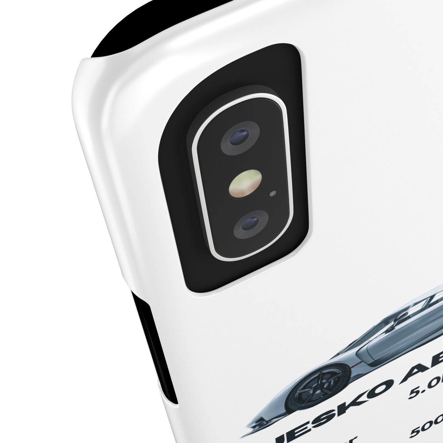 White Koenigsegg Jesko Absolut Phone Case