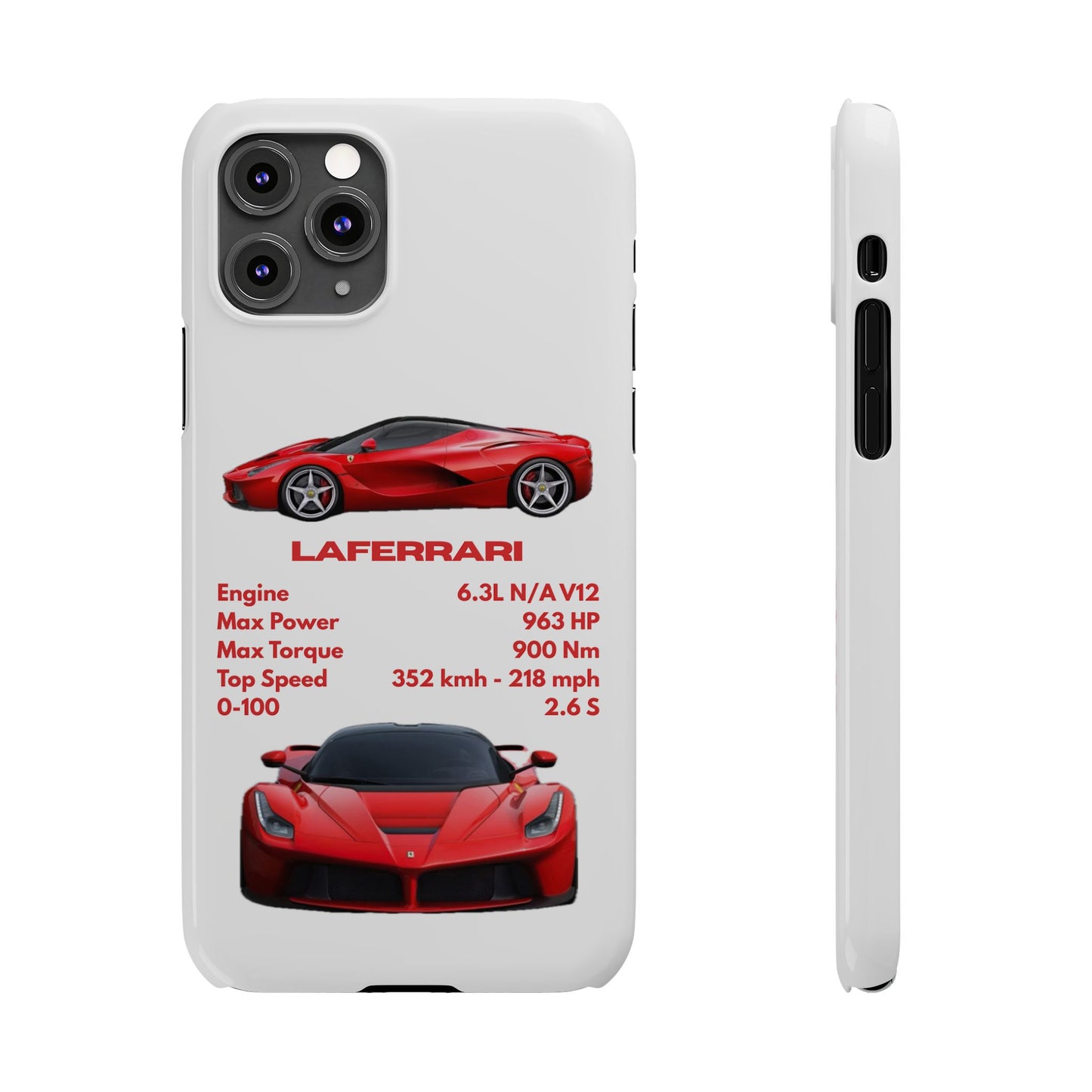 Red Ferrari LaFerrari Phone Case