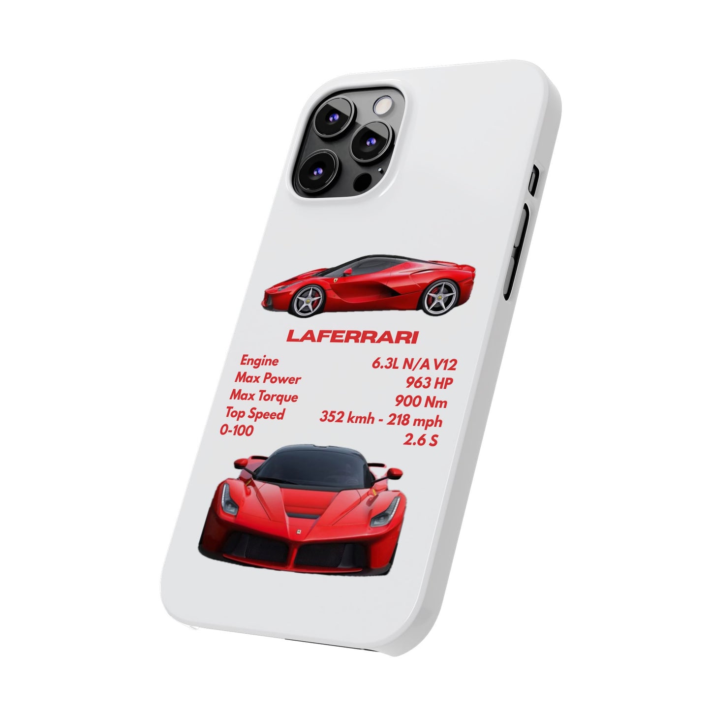 Red Ferrari LaFerrari Phone Case