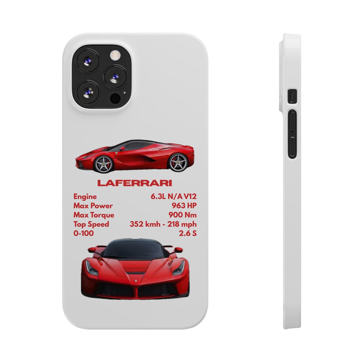 Red Ferrari LaFerrari Phone Case