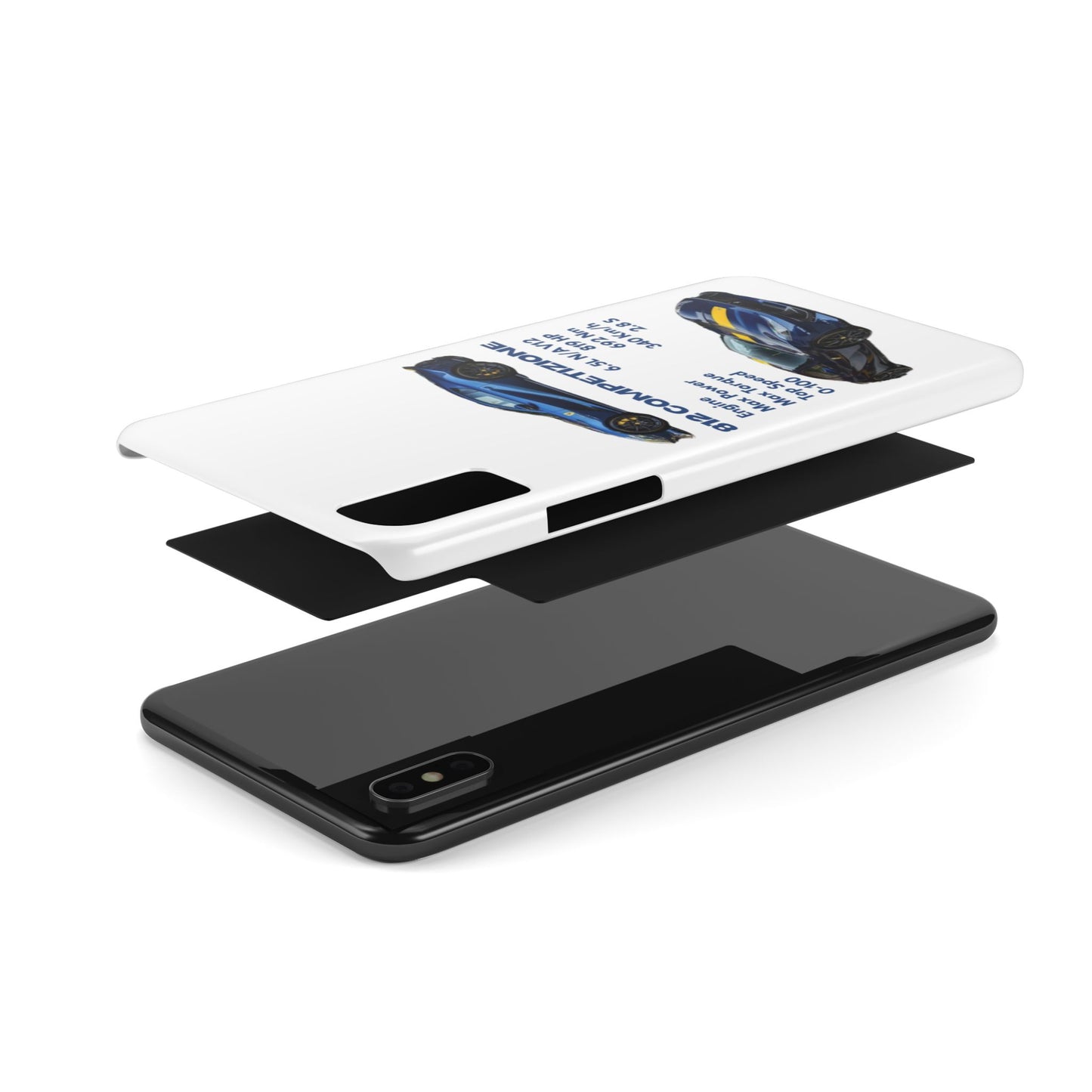 Blue Ferrari 812 Competizione Phone Case