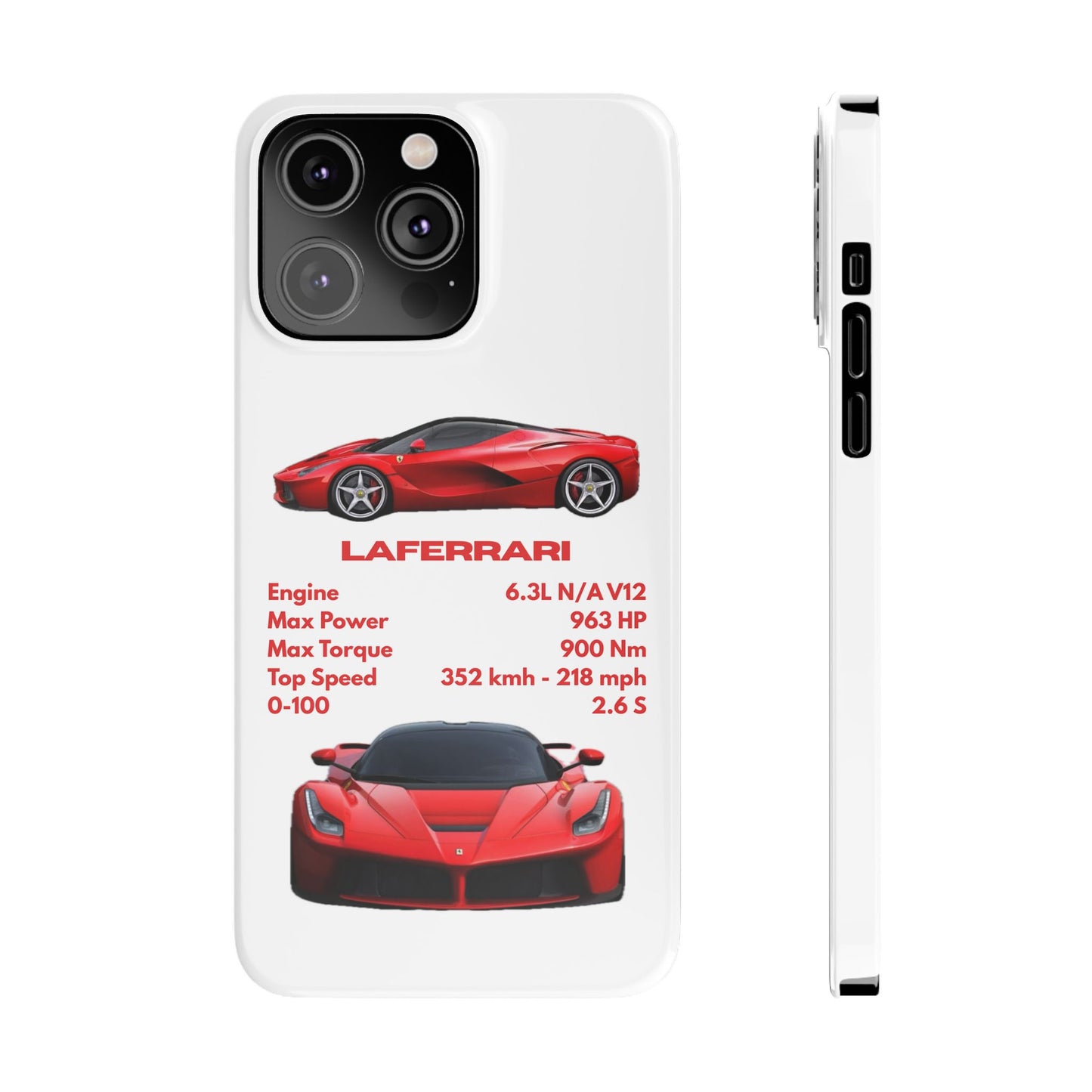 Red Ferrari LaFerrari Phone Case