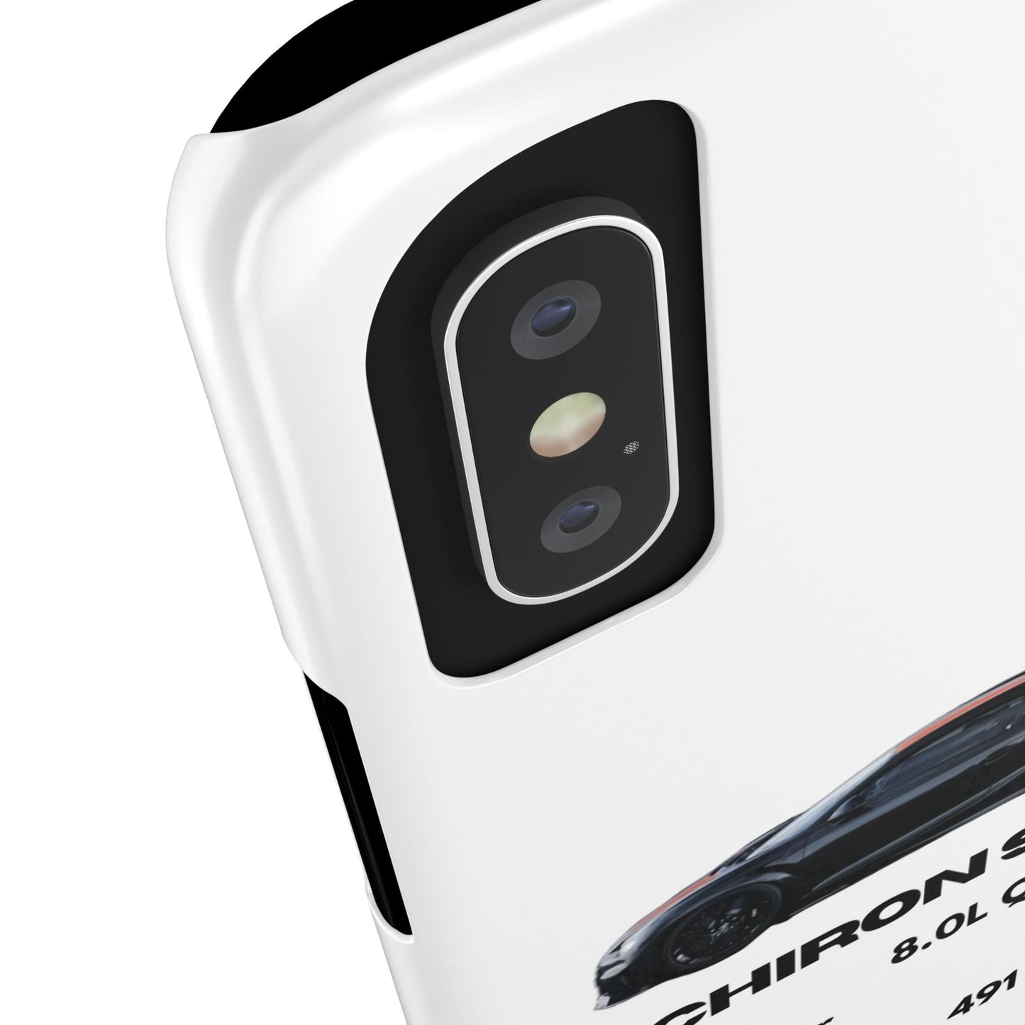 Black Bugatti Chiron Super Sport 300+ Phone Case