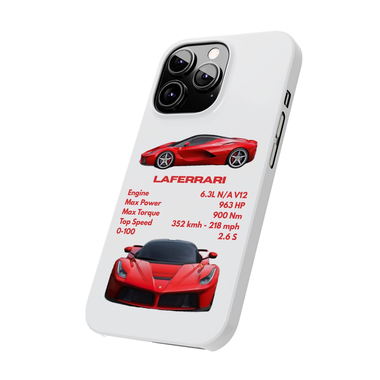 Red Ferrari LaFerrari Phone Case
