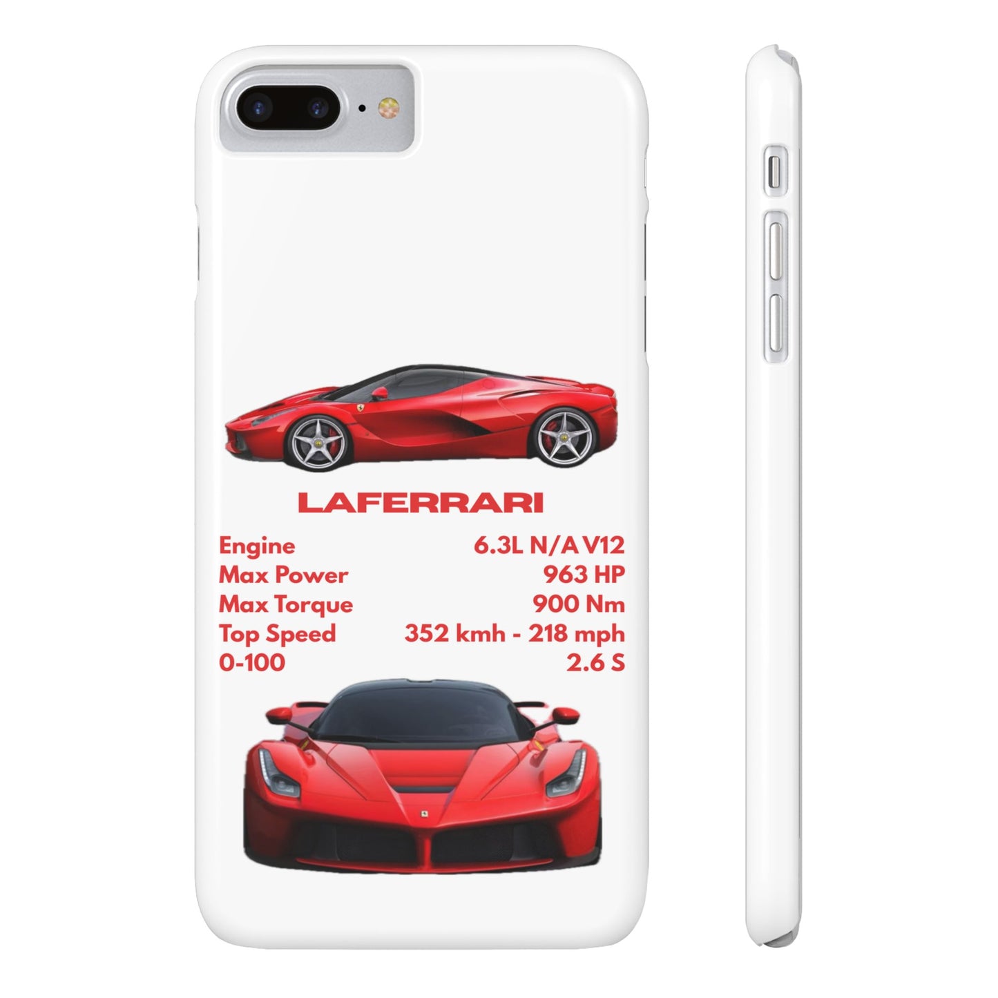 Red Ferrari LaFerrari Phone Case