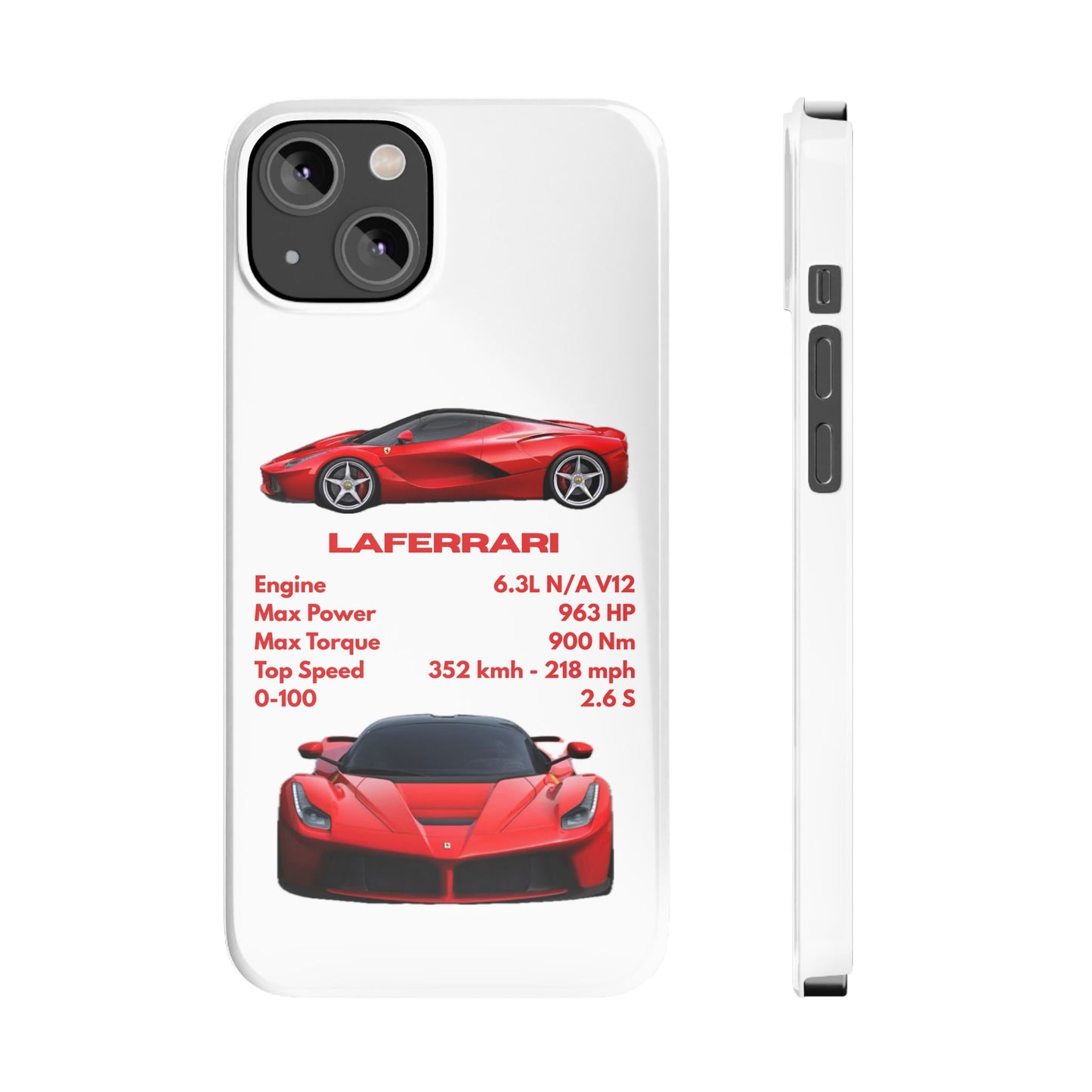 Red Ferrari LaFerrari Phone Case