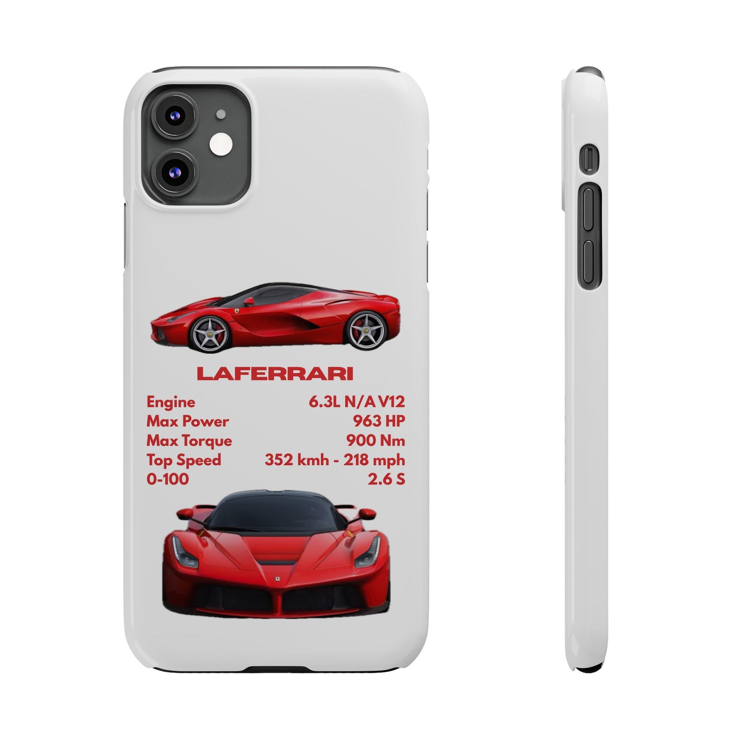 Red Ferrari LaFerrari Phone Case