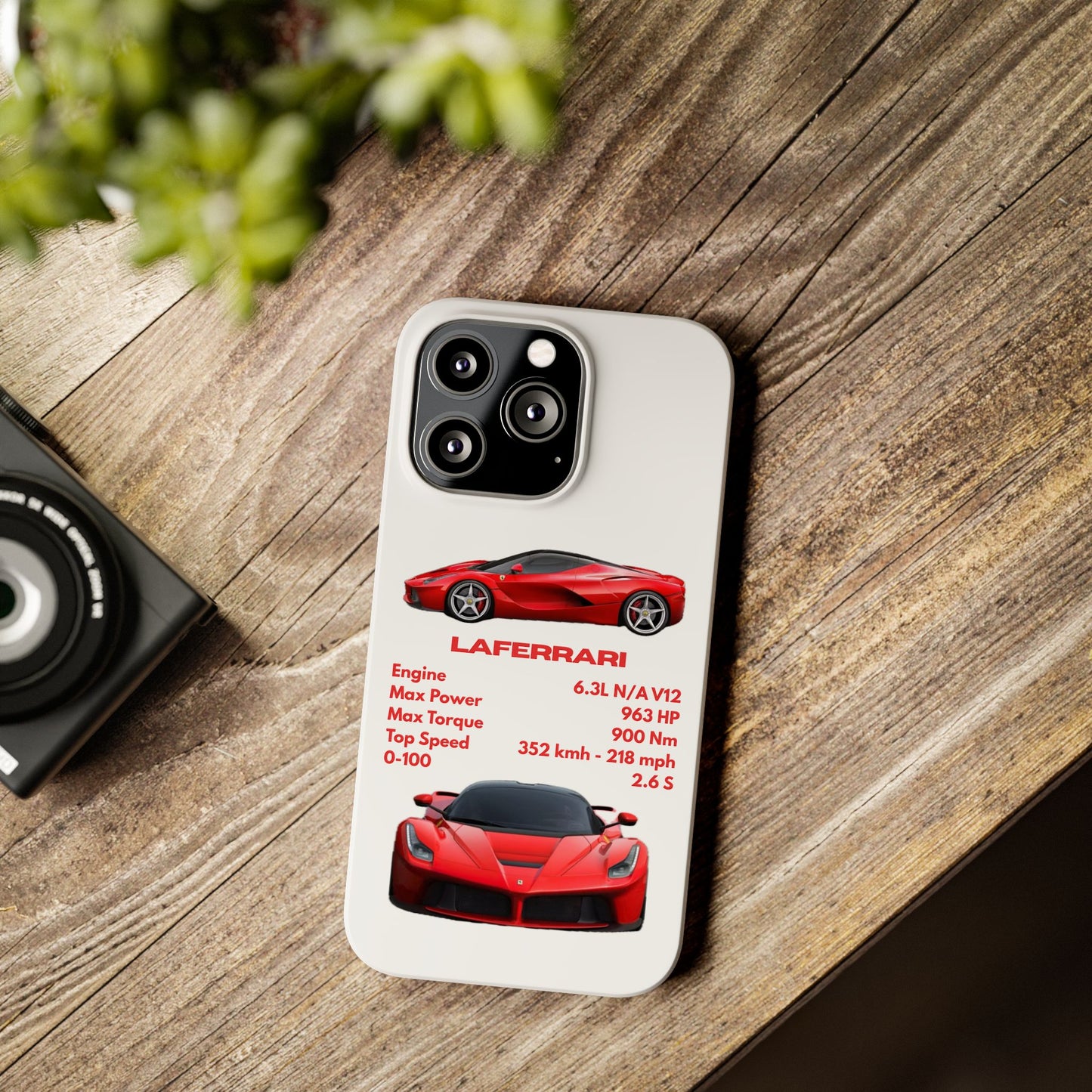 Red Ferrari LaFerrari Phone Case