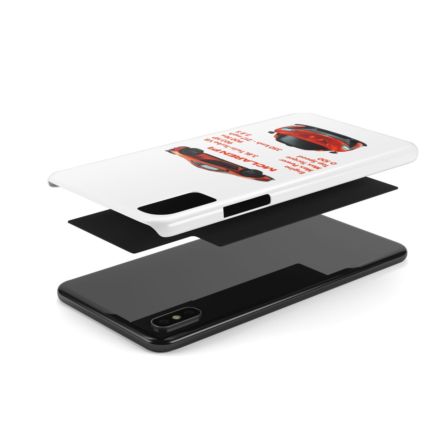 Orange McLaren P1 Phone Case