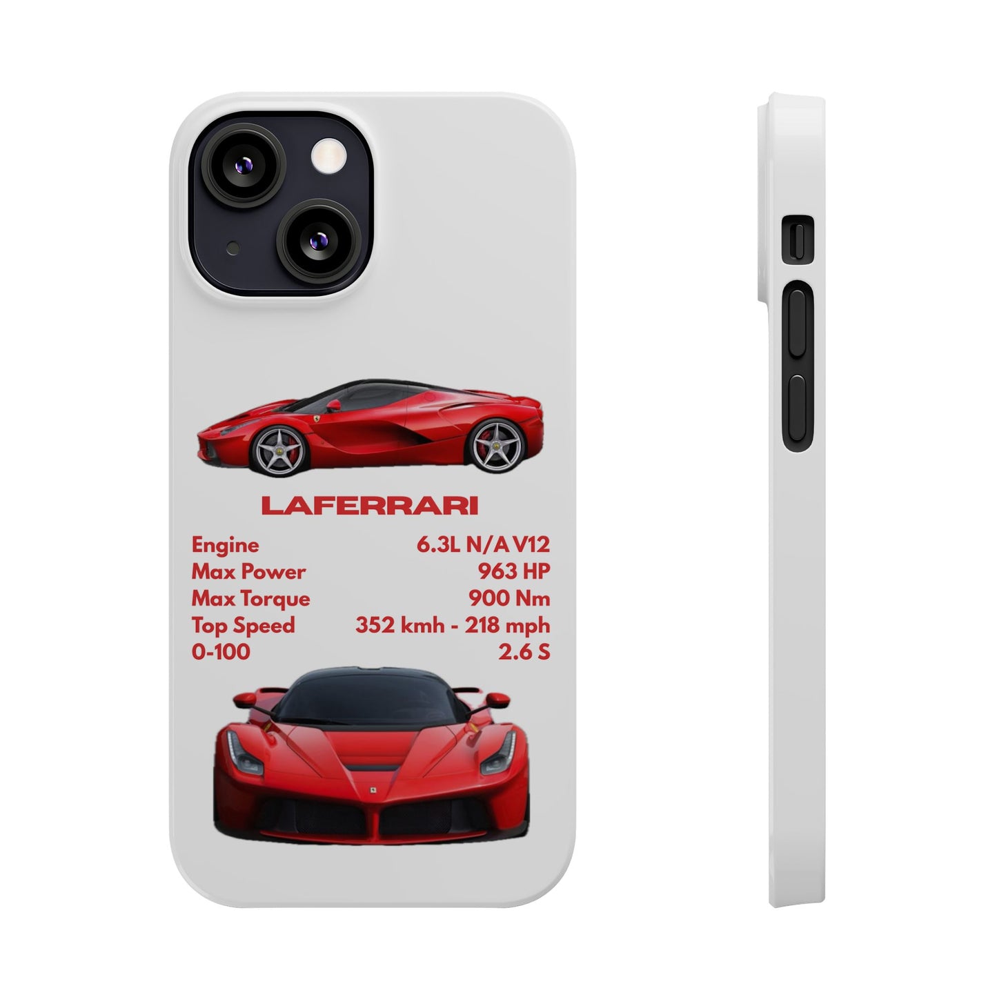 Red Ferrari LaFerrari Phone Case