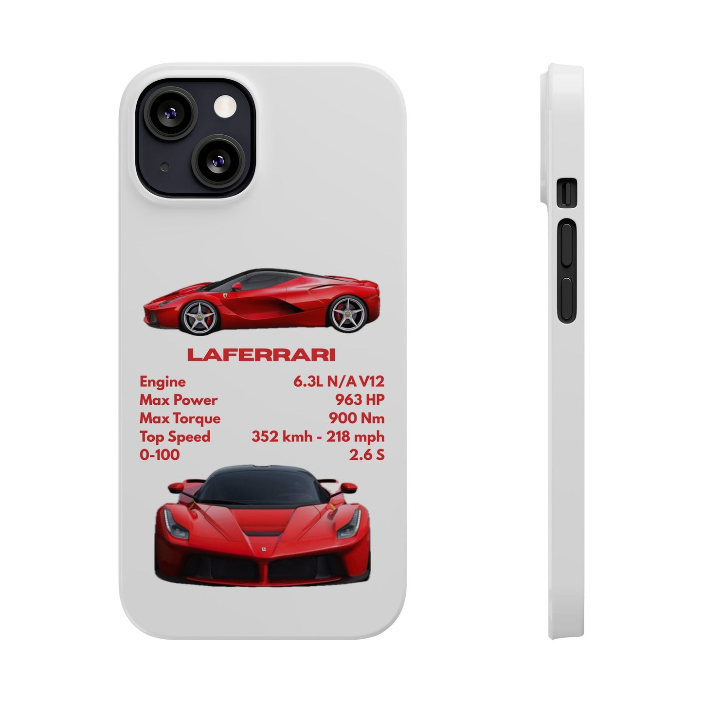 Red Ferrari LaFerrari Phone Case