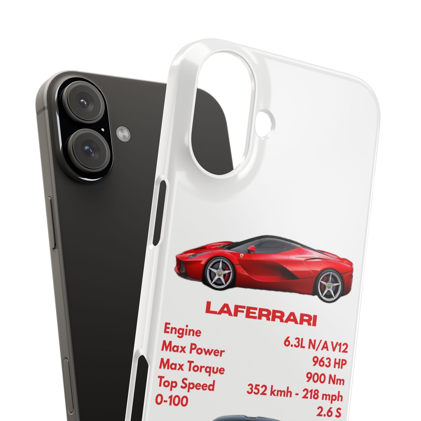 Red Ferrari LaFerrari Phone Case