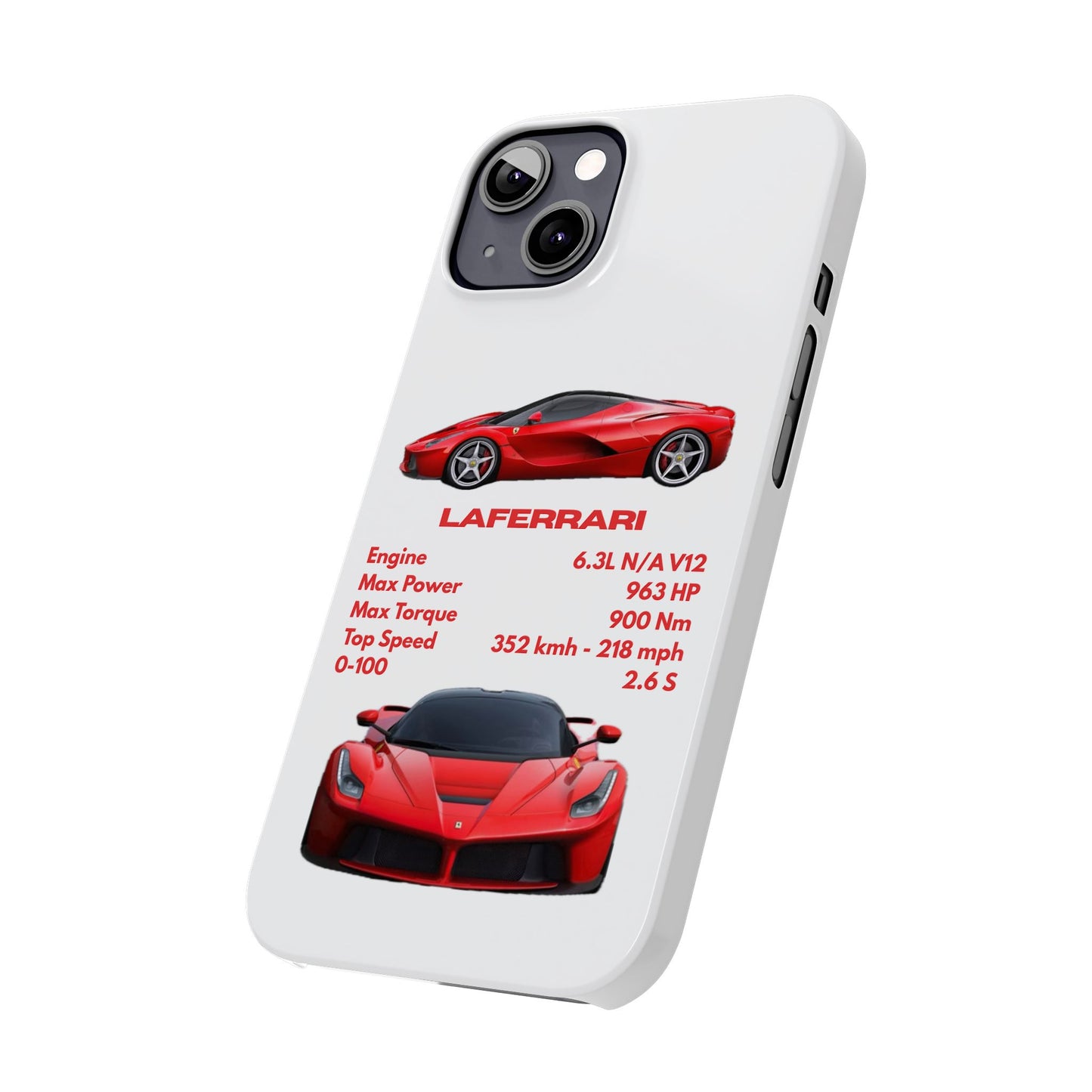Red Ferrari LaFerrari Phone Case