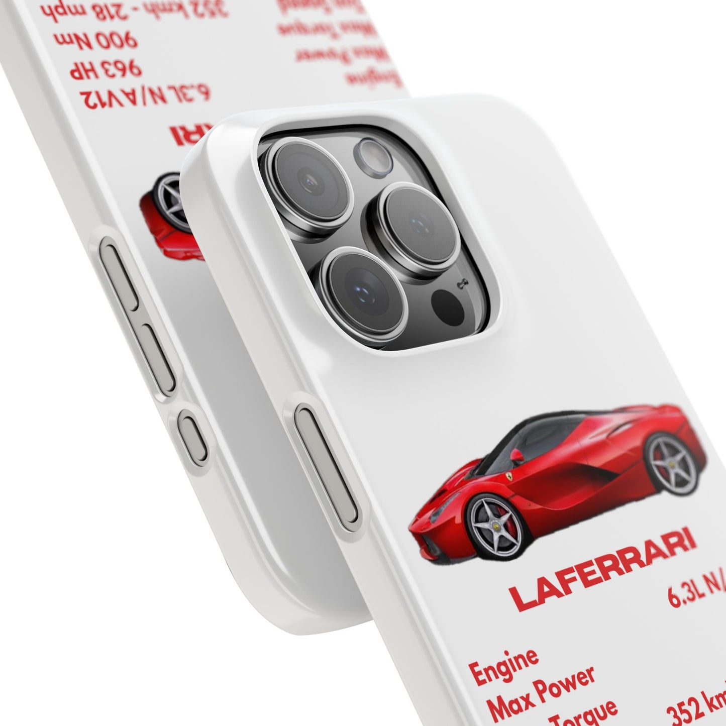 Red Ferrari LaFerrari Phone Case