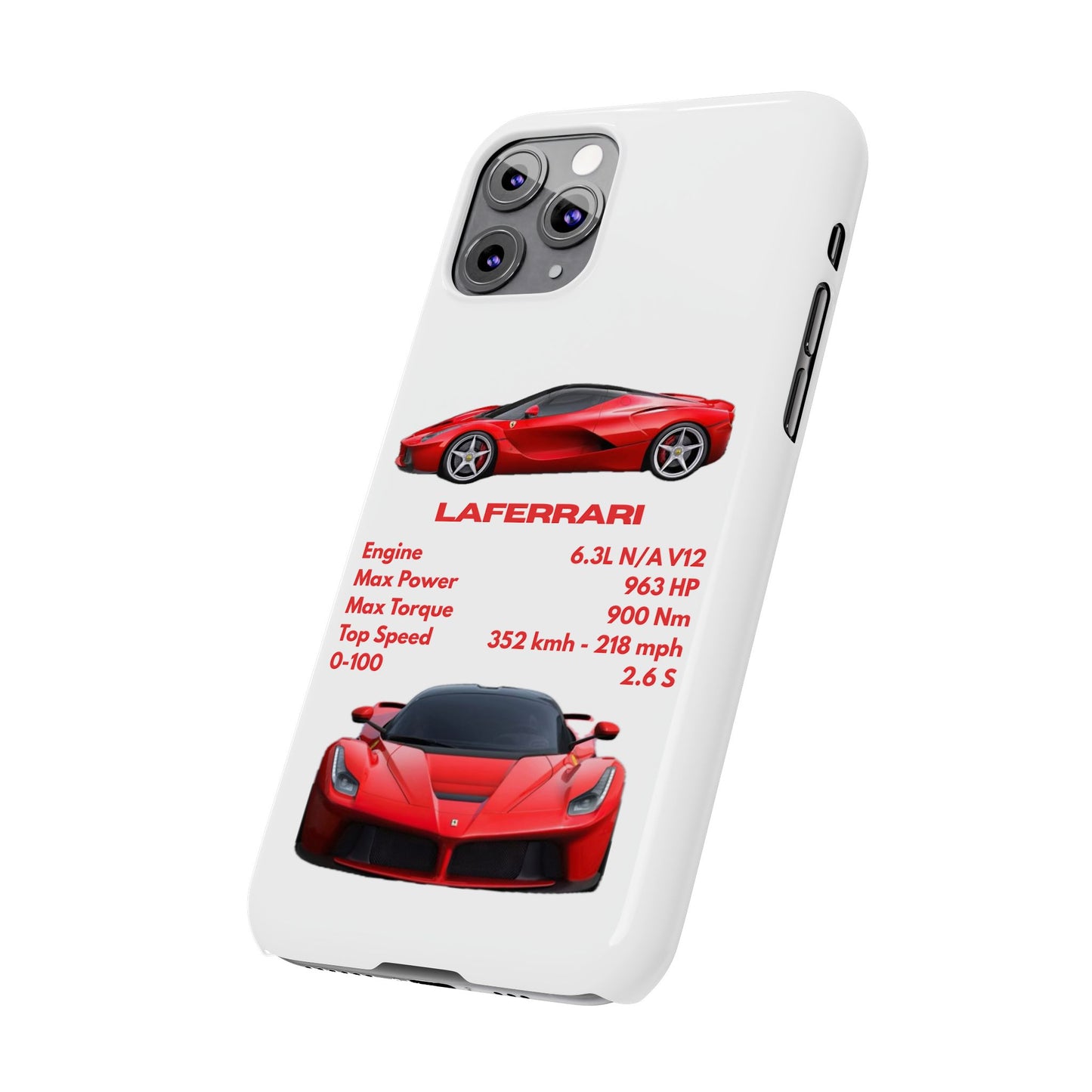 Red Ferrari LaFerrari Phone Case