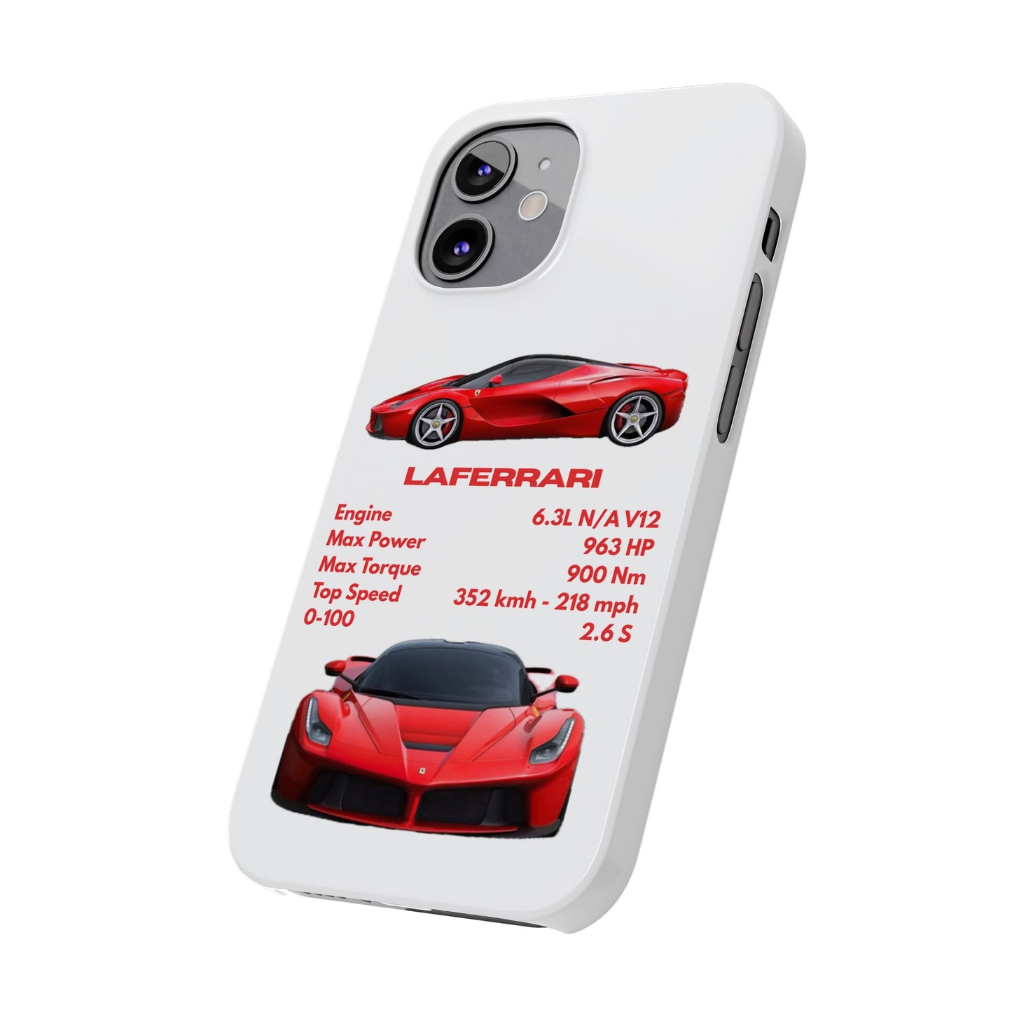 Red Ferrari LaFerrari Phone Case