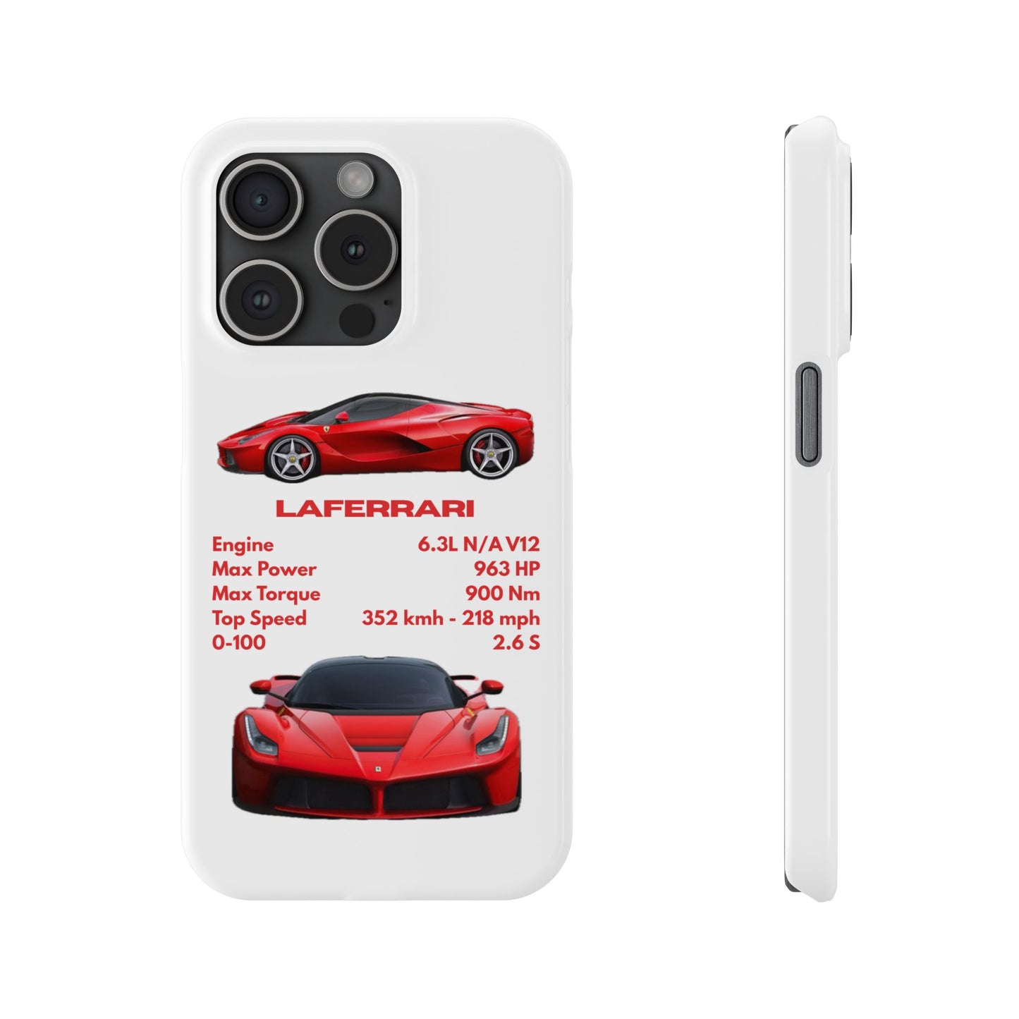 Red Ferrari LaFerrari Phone Case