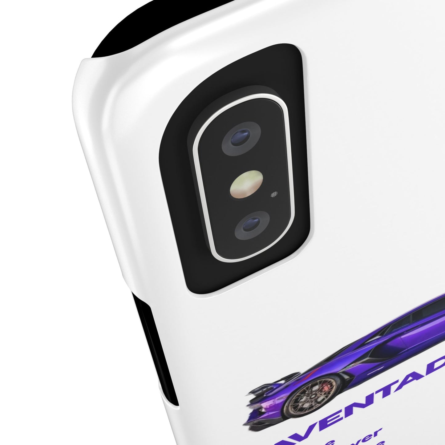 Purple Lamborghini Aventador SVJ Phone Case