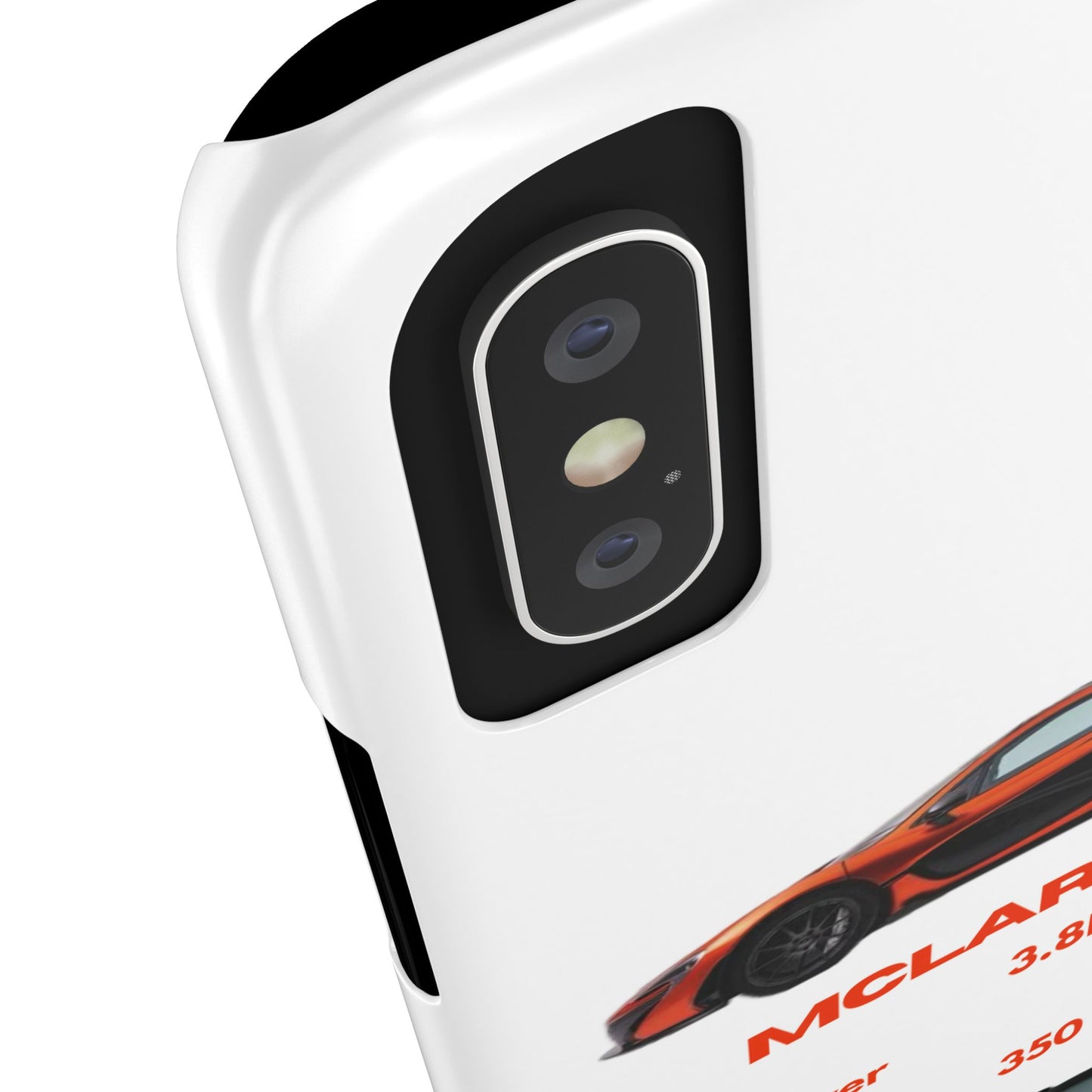 Orange McLaren P1 Phone Case