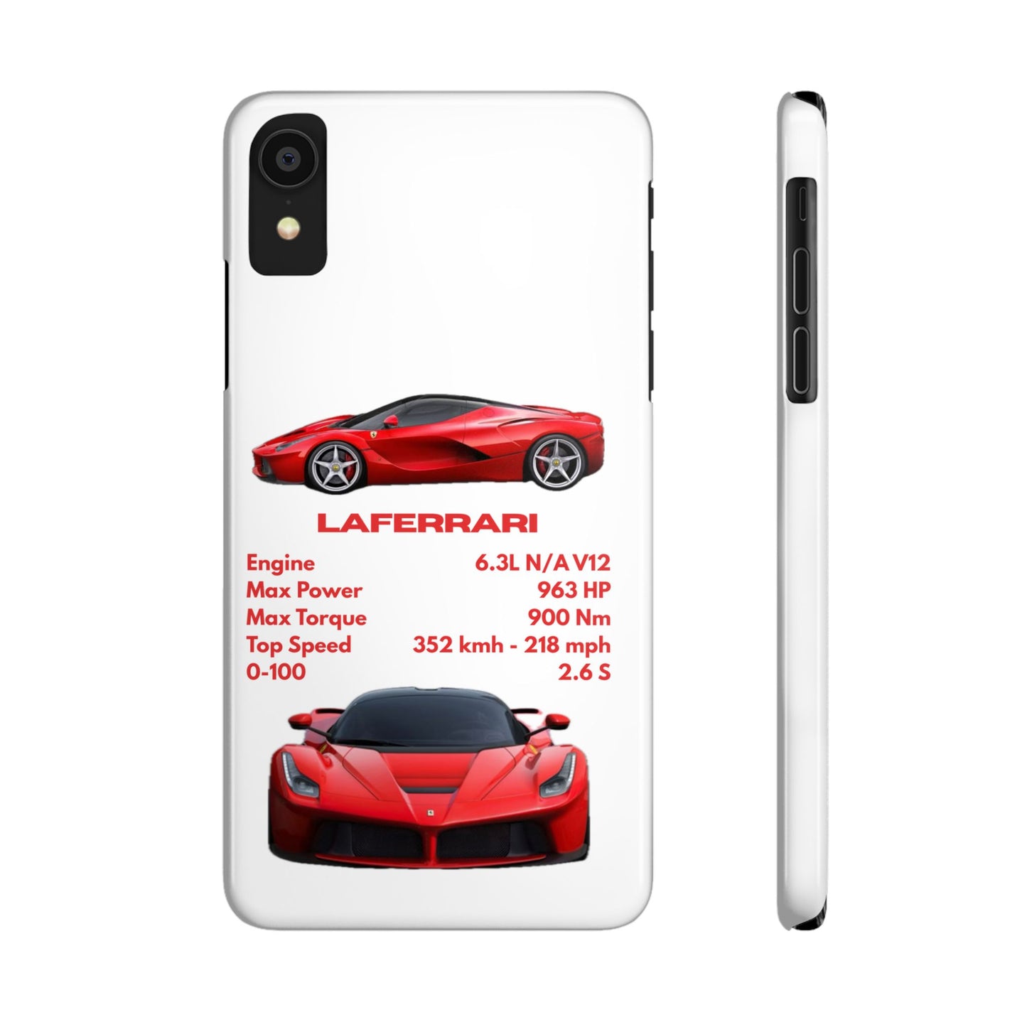 Red Ferrari LaFerrari Phone Case