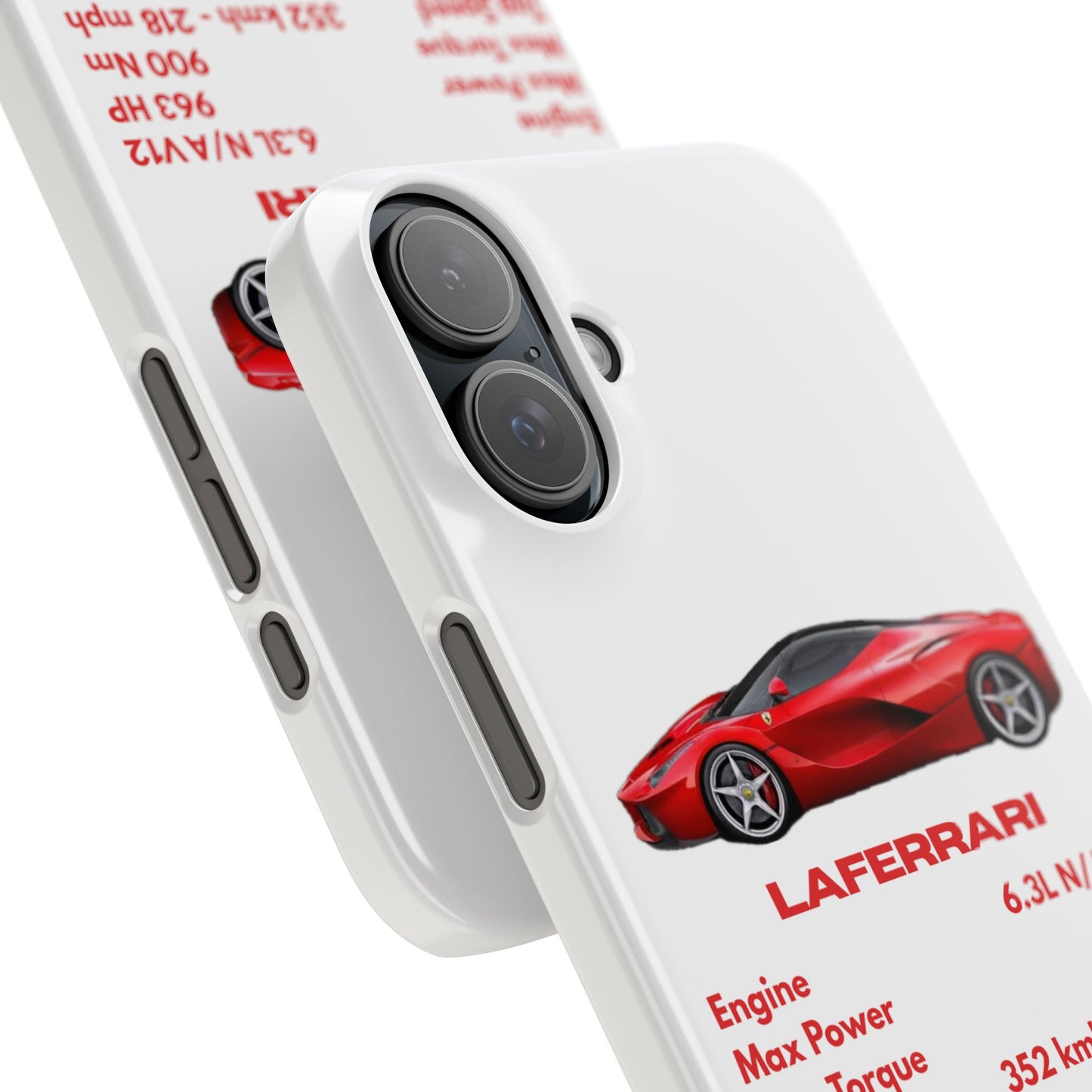 Red Ferrari LaFerrari Phone Case