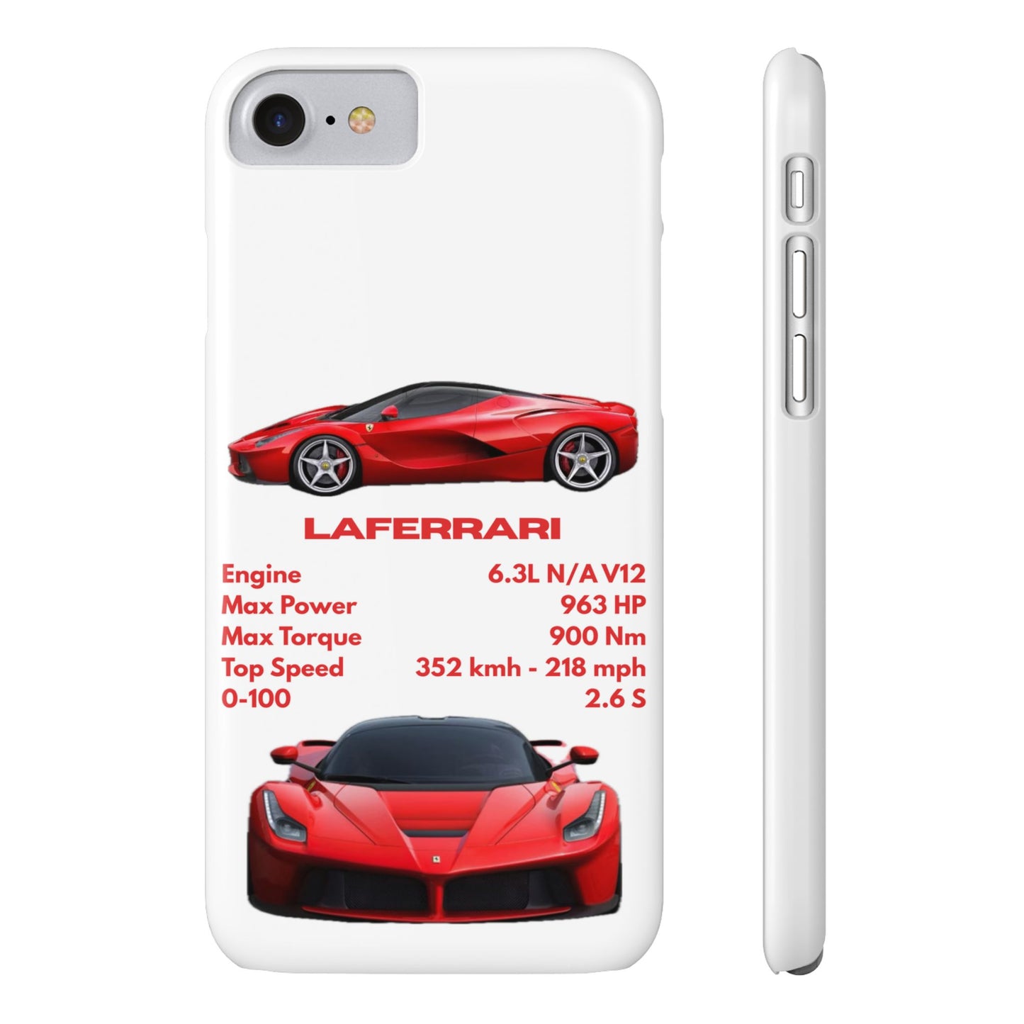 Red Ferrari LaFerrari Phone Case