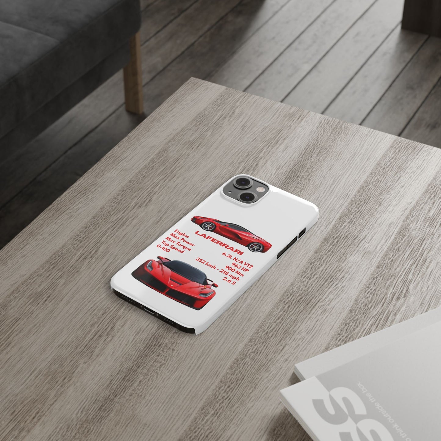 Red Ferrari LaFerrari Phone Case