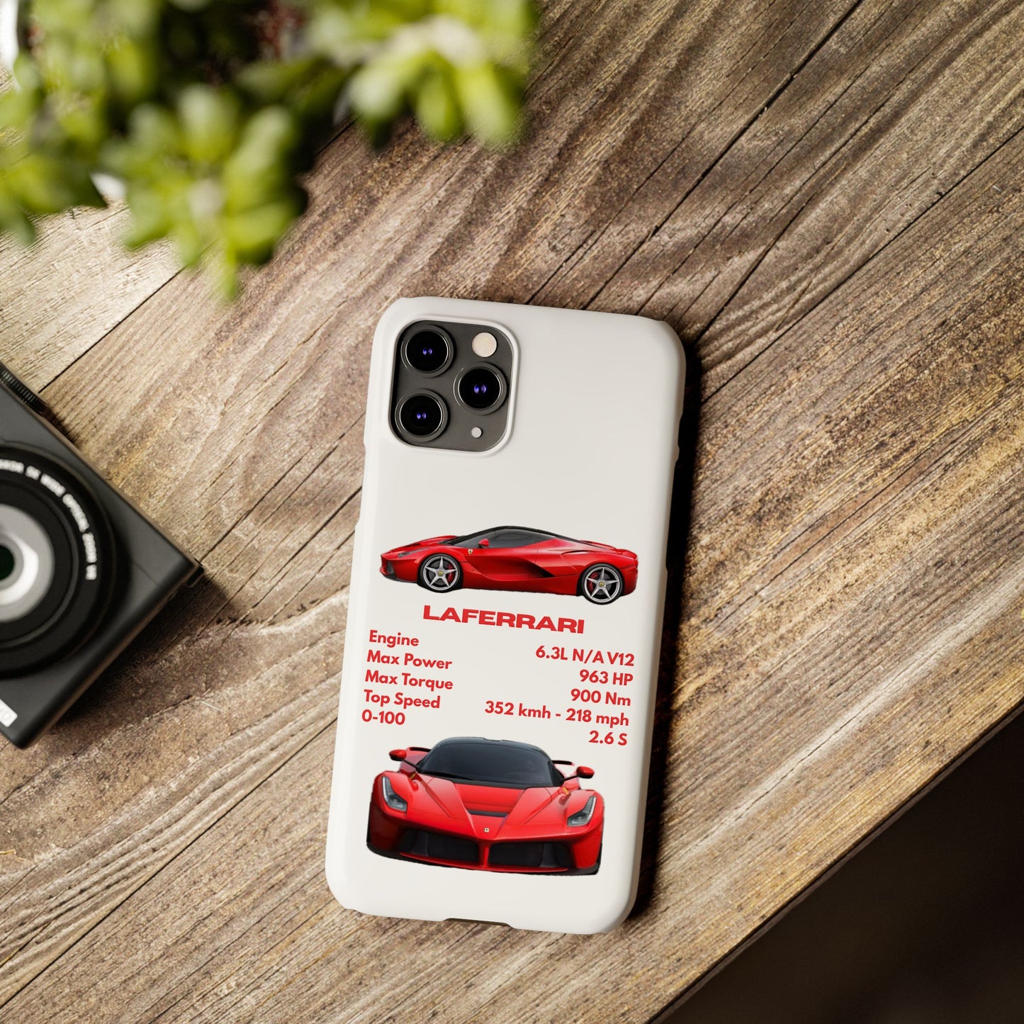 Red Ferrari LaFerrari Phone Case