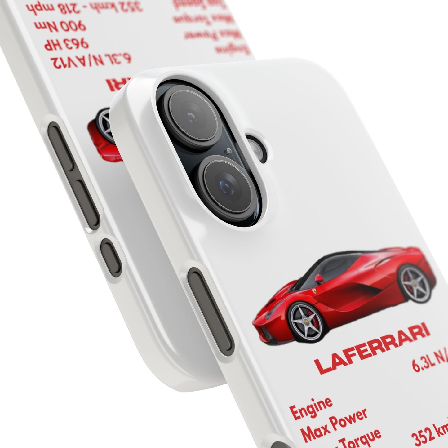Red Ferrari LaFerrari Phone Case