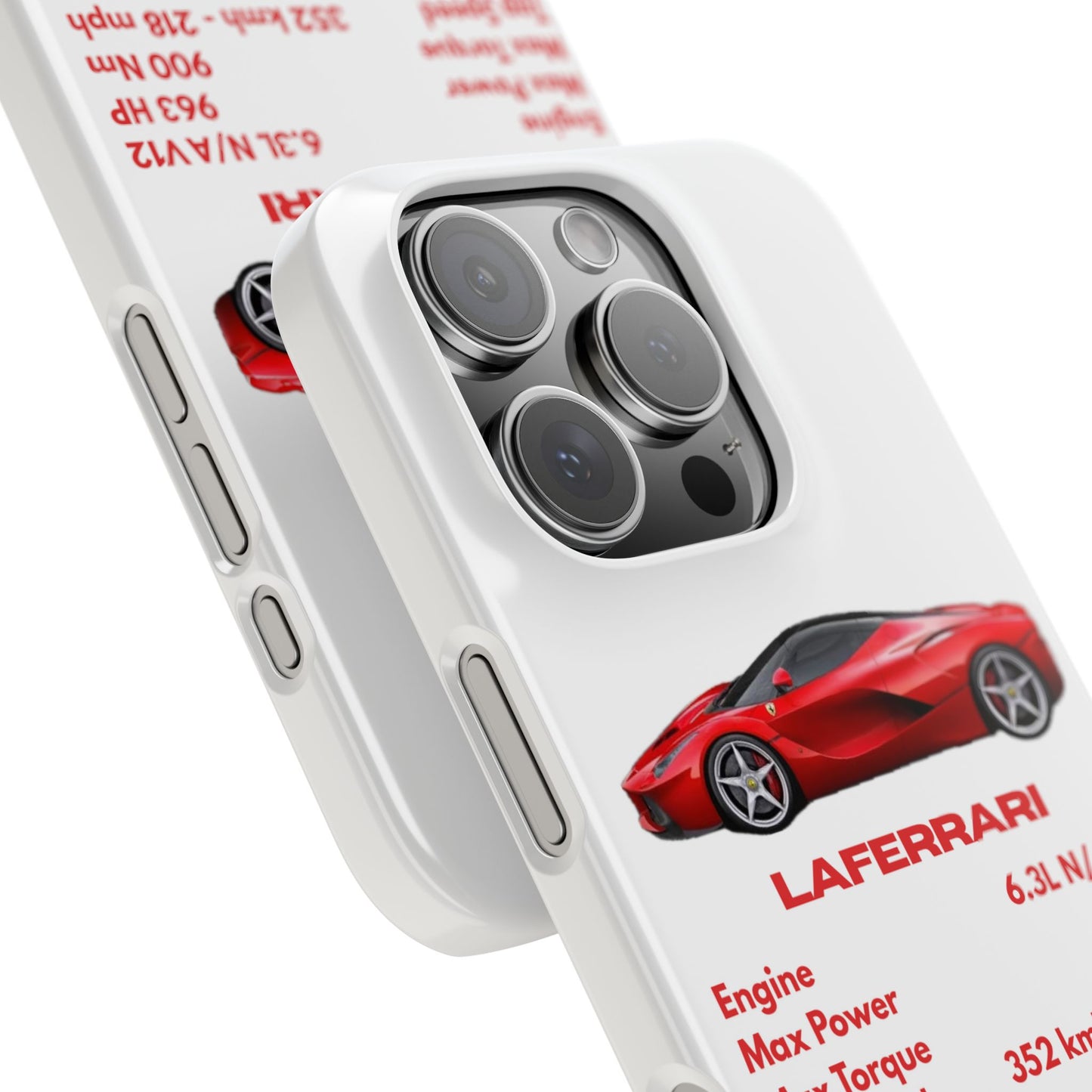 Red Ferrari LaFerrari Phone Case