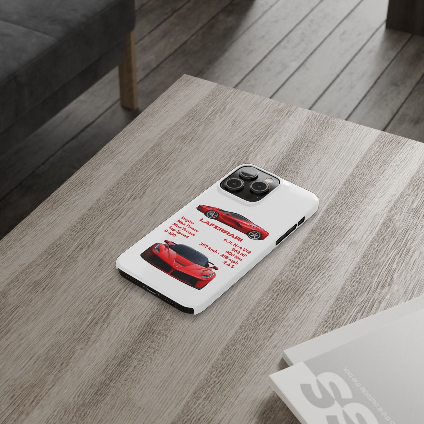 Red Ferrari LaFerrari Phone Case